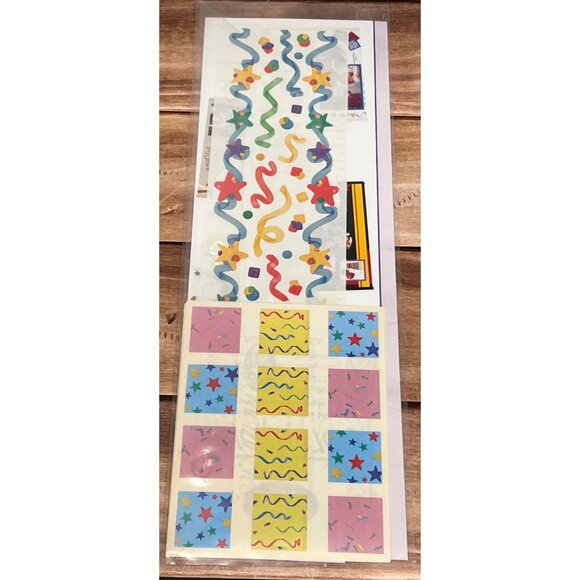 2003 CREATIVE MEMORIES CELEBRATION STICKERS 6229771109 PARTY CAKE BALLOON - Picture 1 of 5